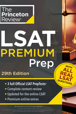 Cover of Princeton Review LSAT Premium Prep, 29th Edition