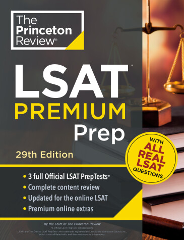 Cover of Princeton Review LSAT Premium Prep, 29th Edition