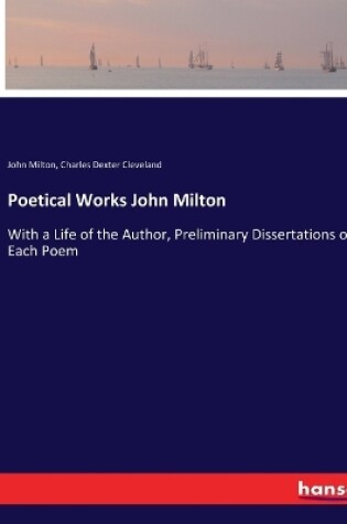Cover of Poetical Works John Milton
