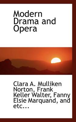 Book cover for Modern Drama and Opera