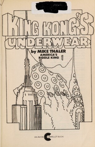Book cover for King Kong's Underwear