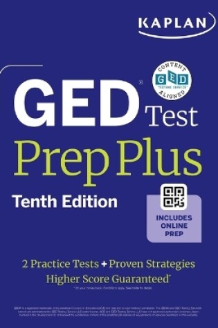 Cover of GED Test Prep Plus