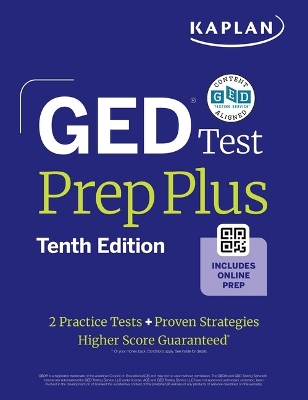 Cover of GED Test Prep Plus