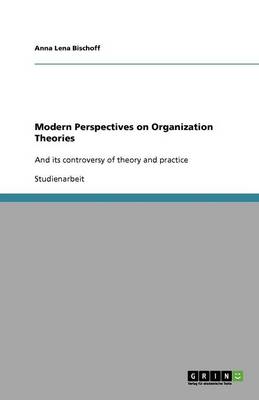 Book cover for Modern Perspectives on Organization Theories