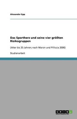 Cover of Das Sportherz und seine vier groessten Risikogruppen