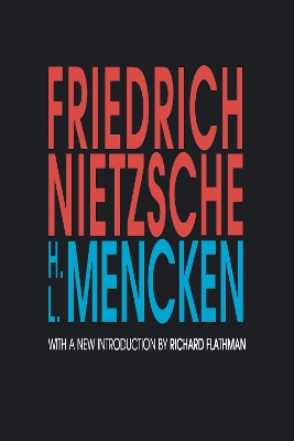 Book cover for Friedrich Nietzsche