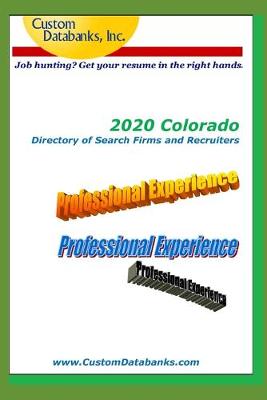 Cover of 2020 Colorado Directory of Search Firms and Recruiters