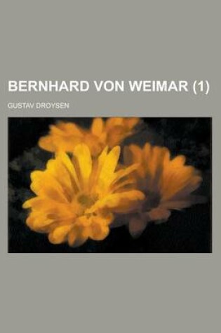 Cover of Bernhard Von Weimar (1)