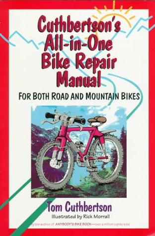 Book cover for Cuthbertson's All-in-one Bike Repair Manual