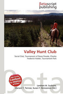 Cover of Valley Hunt Club