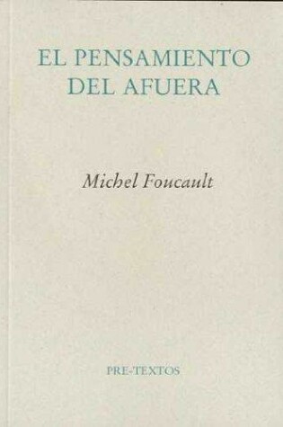 Cover of Pensamiento del Afuera