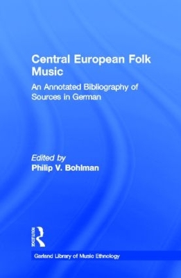 Book cover for Central European Folk Music