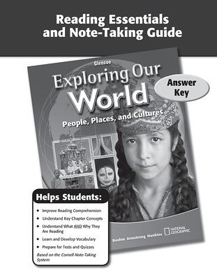 Cover of Exploring Our World, Reading Essentials and Note-Taking Guide Answer Key