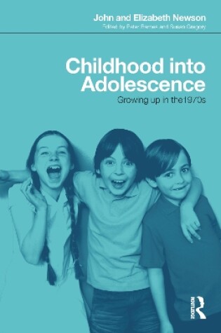 Cover of Childhood into Adolescence