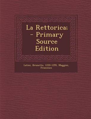 Book cover for La Rettorica;