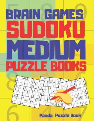 Book cover for Brain Games Sudoku Medium Puzzle Books