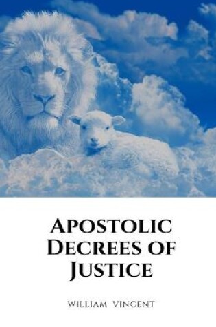Cover of Apostolic Decrees of Justice