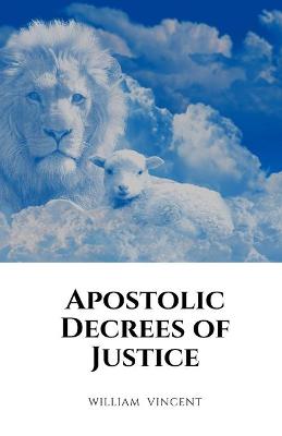 Book cover for Apostolic Decrees of Justice