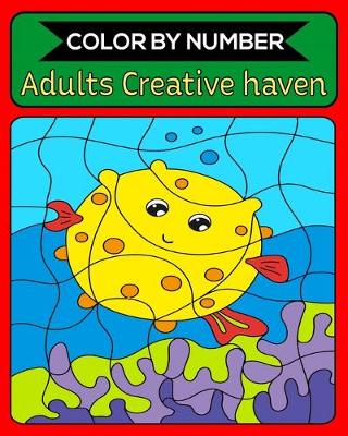 Book cover for Color By Number Adults Creative haven