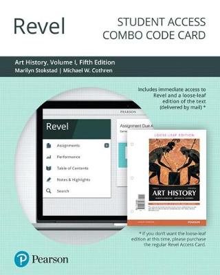 Book cover for Revel for Art History, Volume 1 -- Combo Access Card