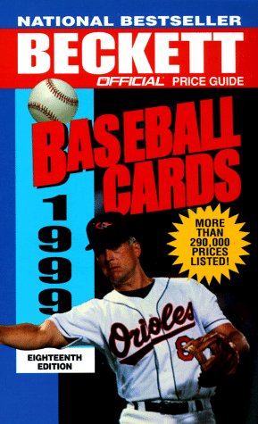 Book cover for The Official 1999 Price Guide to Baseball Cards