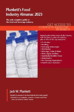 Cover of Plunkett's Food Industry Almanac 2023