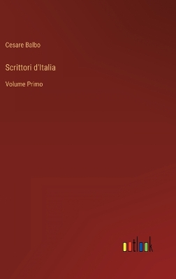Book cover for Scrittori d'Italia