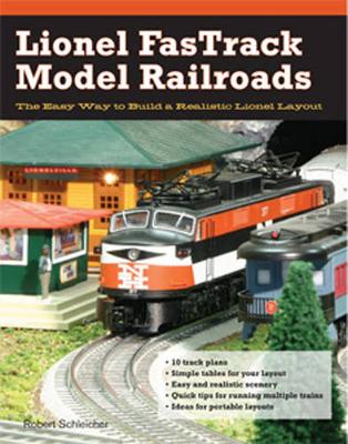 Book cover for Lionel Fastrack Model Railroads