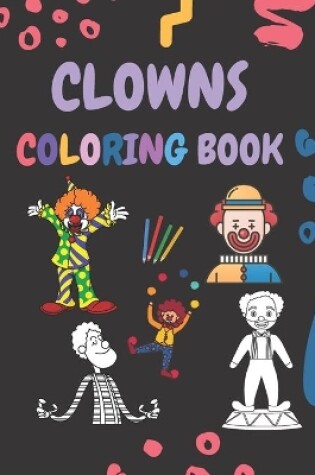 Cover of Clowns Coloring Book