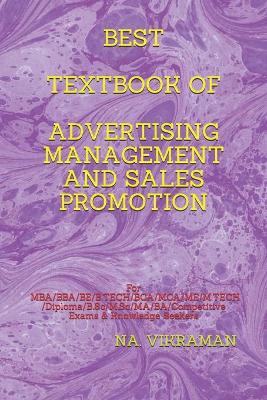 Cover of Best Textbook of Advertising Management and Sales Promotion