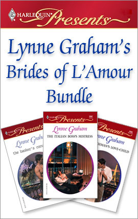 Book cover for Lynne Graham's Brides of L'Amour Bundle