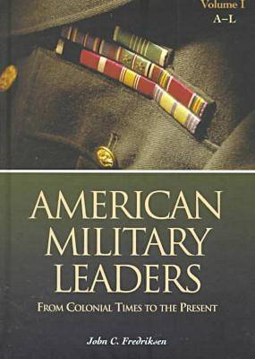 Book cover for American Military Leaders [2 volumes]