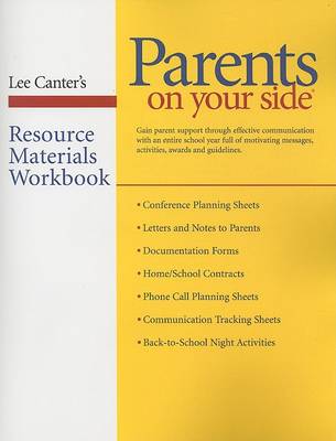 Book cover for Parents on Your Side Resource Materials Workbook