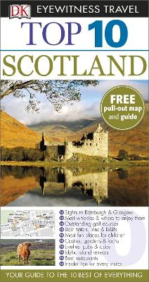 Book cover for DK Eyewitness Top 10 Travel Guide Scotland