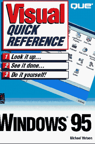 Cover of Windows 95 Visual Quick Reference