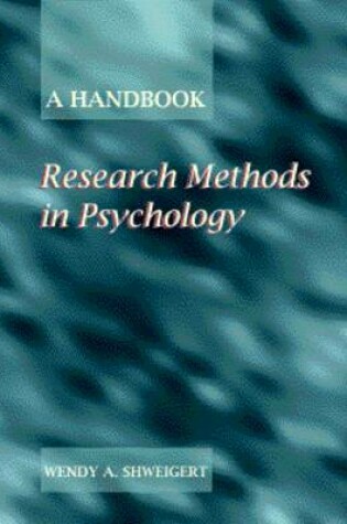 Cover of Research Methods in Psychology