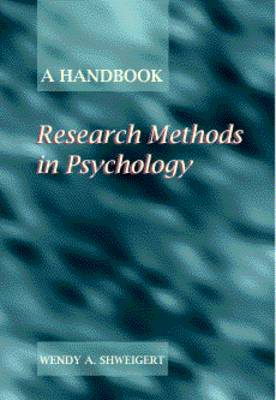 Book cover for Research Methods in Psychology