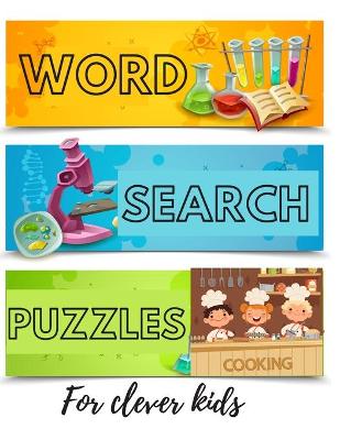 Book cover for Word Search Puzzles For Clever Kids