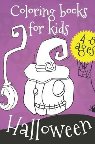 Cover of Coloring book for kids HALLOWEEN