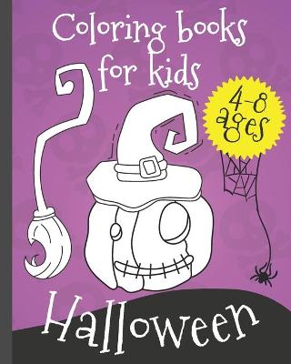 Book cover for Coloring book for kids HALLOWEEN