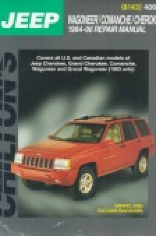 Cover of Chilton Chrysler-Jeep Cherokee and Grand Cherokee (1993-96)