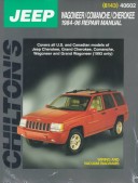 Book cover for Chilton Chrysler-Jeep Cherokee and Grand Cherokee (1993-96)