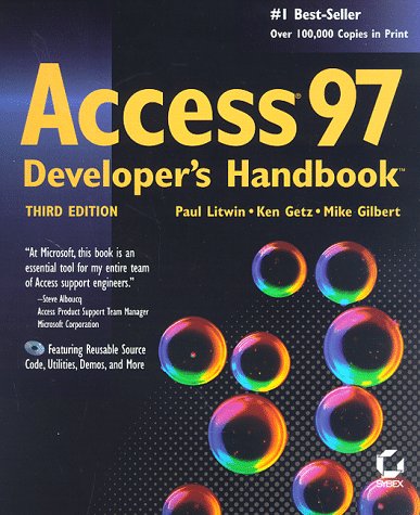 Book cover for Access 97 Developer's Handbook