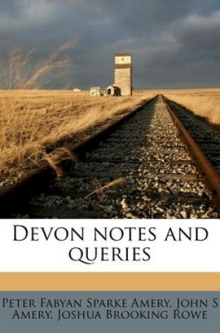 Cover of Devon Notes and Queries