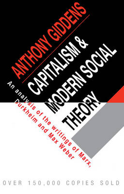 Book cover for Capitalism and Modern Social Theory