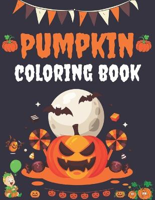 Book cover for Pumpkin Coloring Book