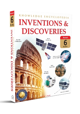 Book cover for Inventions & Discoveries - Collection of 6 Books Knowledge Encyclopedia for Children