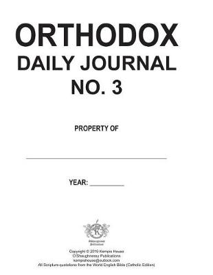 Book cover for Orthodox Daily Journal Volume 3