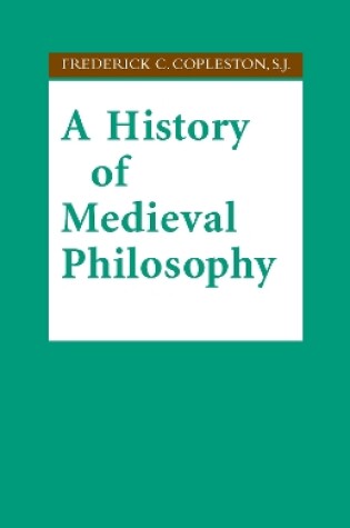 Cover of A History of Medieval Philosophy