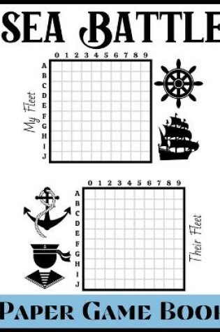 Cover of Sea Battle Paper Game Book